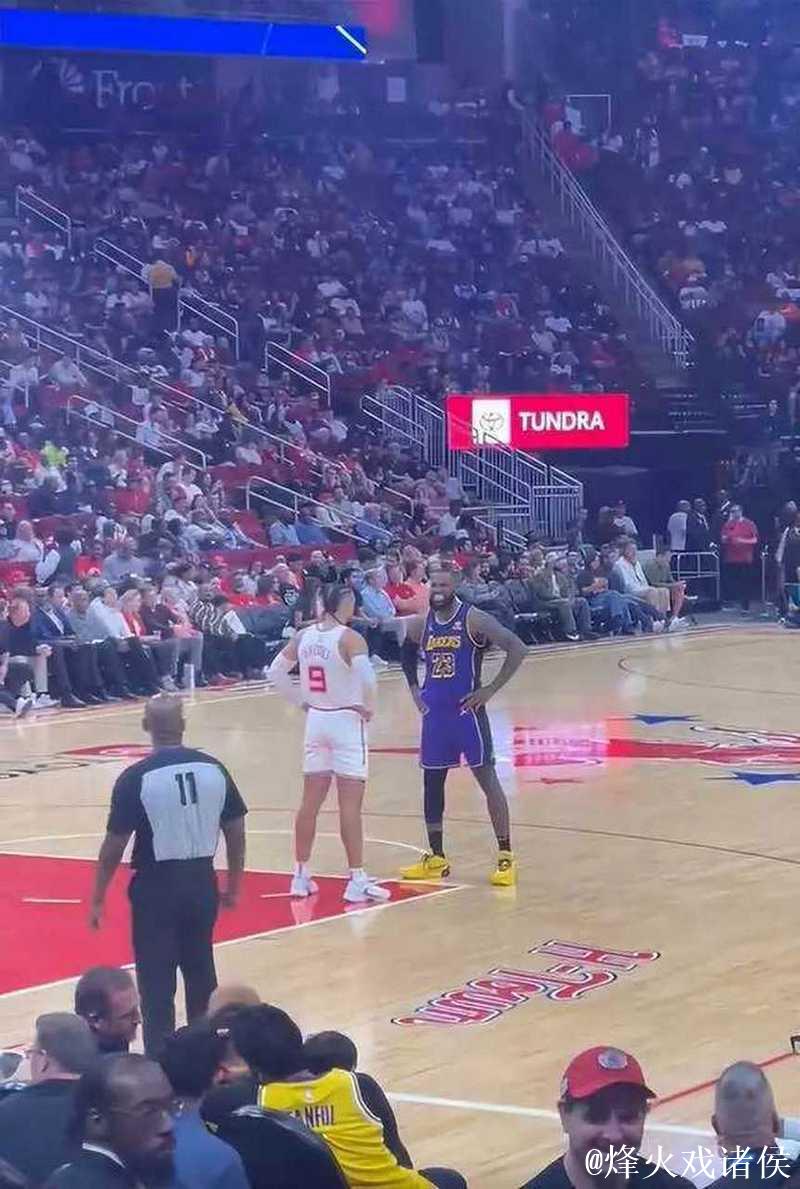 湖人比赛暂停时狄龙与詹姆斯对视引发热议